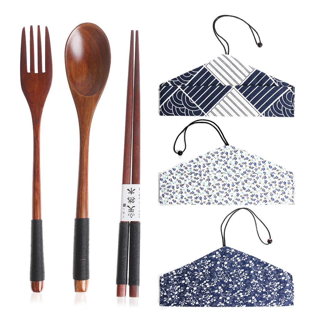 Wooden Cutlery Set