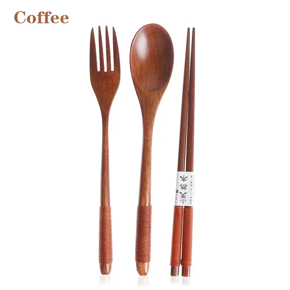 Wooden Cutlery Set