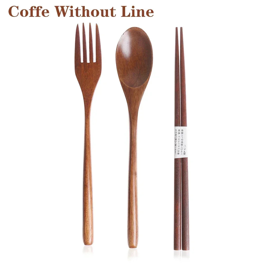 Wooden Cutlery Set