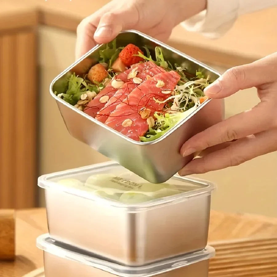 Stainless Steel Food Storage Box